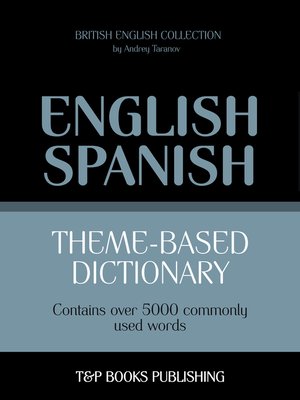 cover image of Theme-Based Dictionary